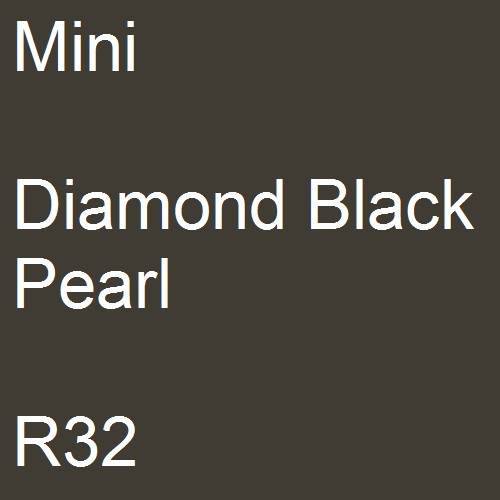 Mini, Diamond Black Pearl, R32.